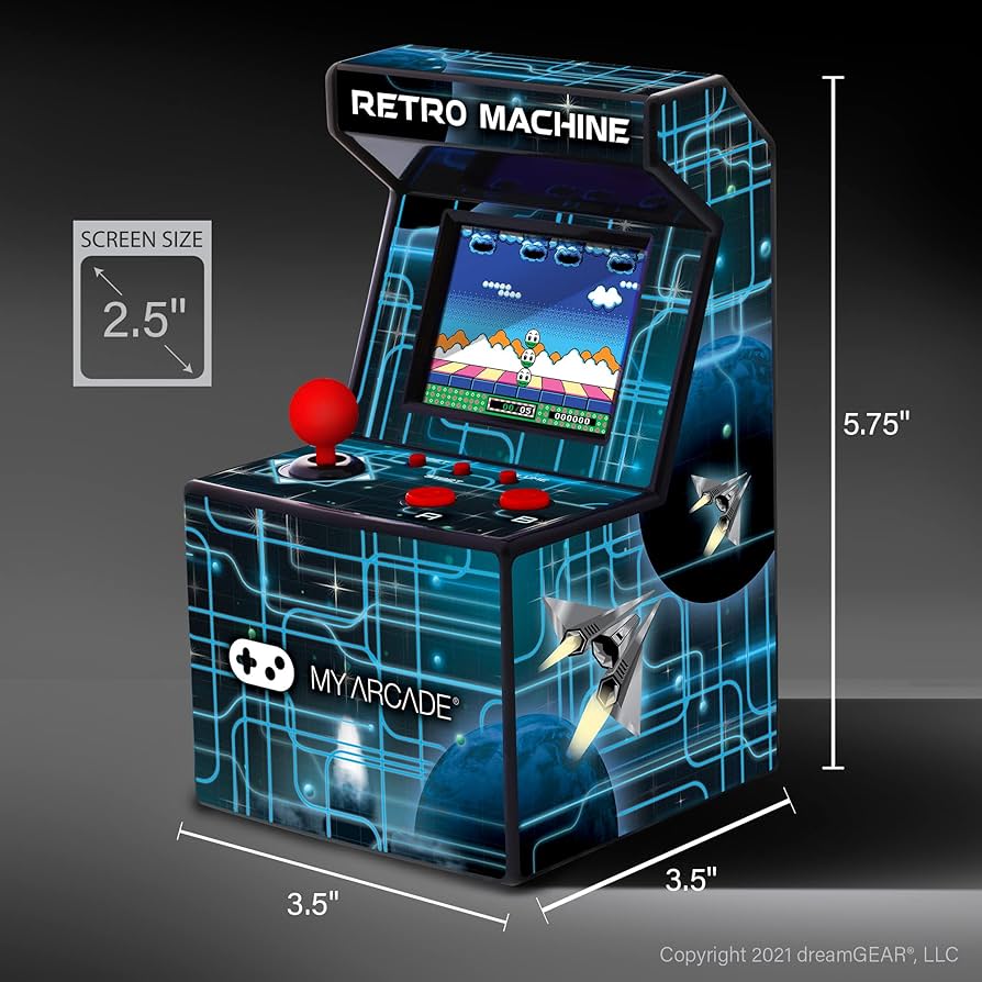 ナムコ　アーケードゲーム　原寸大ポスター　復刻版　8本セット　新品未開封品 ⅳ Amazon | 未開封品 青 2.4インチ液晶 108in1 アーケード筐体型